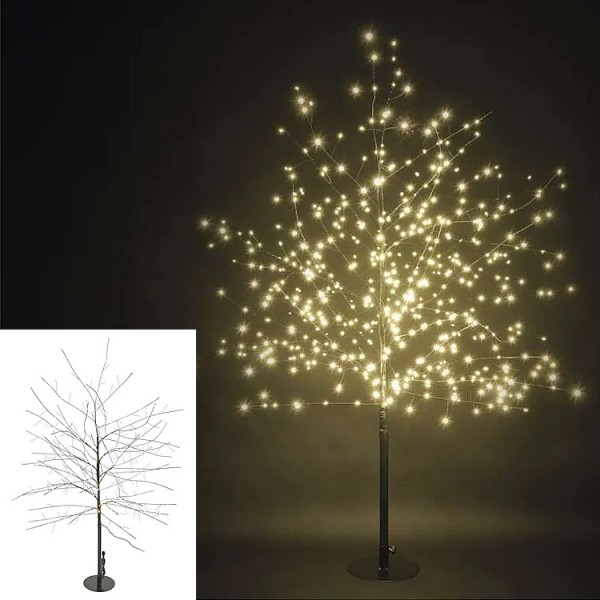 Dekorációs fa 600LED 120cm IP44 3,8W WW