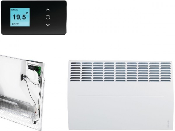 Fűtőpanel 500W fali digit.termosztáttal