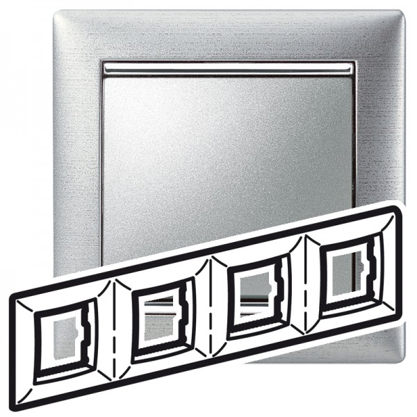 Keret 4-es v alumetál