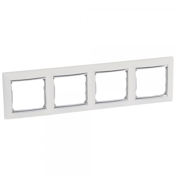 Keret 4-es v fehér/ezüst