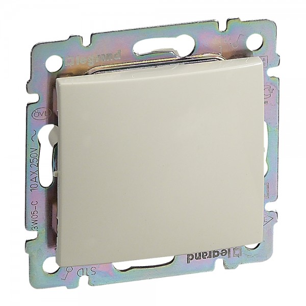 Kapcsoló s 1p krém IP44