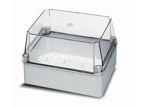 Műanyag doboz 220x170x150 IP55 tömör Á
