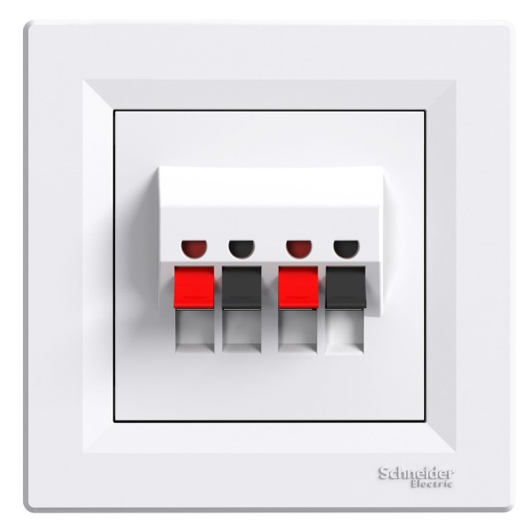 Hangszórócsatlakozó s fehér dupla