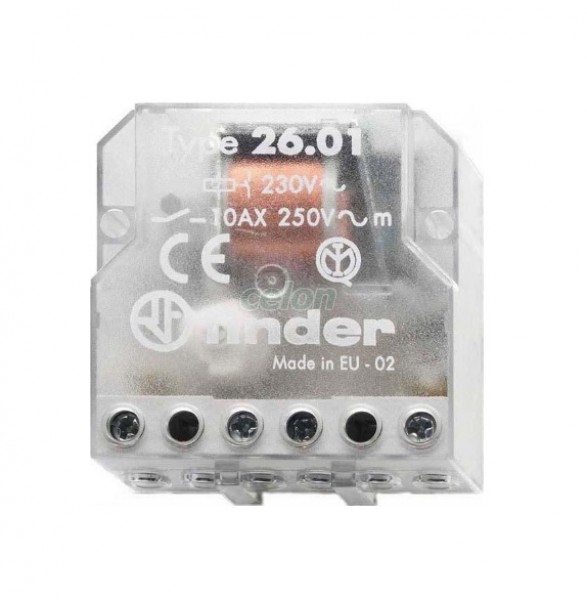 Impulzus relé 230V 1Z dobozba