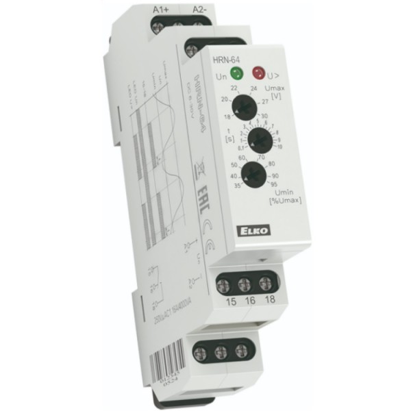 Feszültségfigyelő relé 6-30V DC