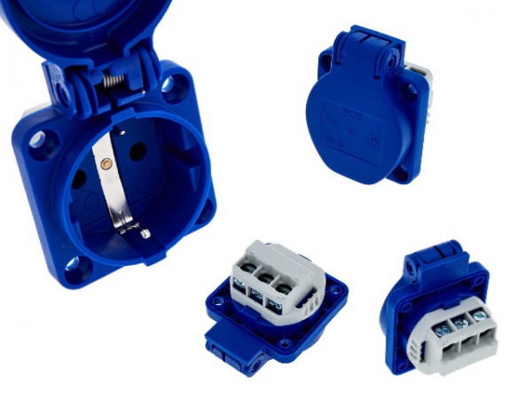 Dugalj s 2p+f (csapfedeles) kék