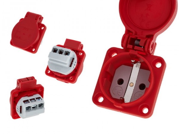 Dugalj s 2p+f (csapfedeles) piros