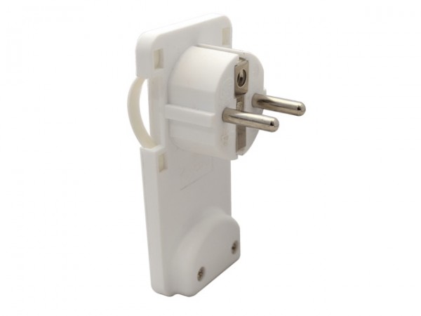 Dugvilla 2p+f lapos PVC fehér