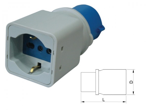 Átalakító 230/230V