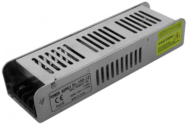 Transzformátor LED 230/12VDC 150W 12,5A