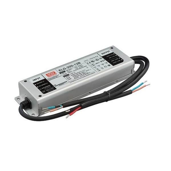 Transzformátor LED 230/12VDC 200W IP67DI