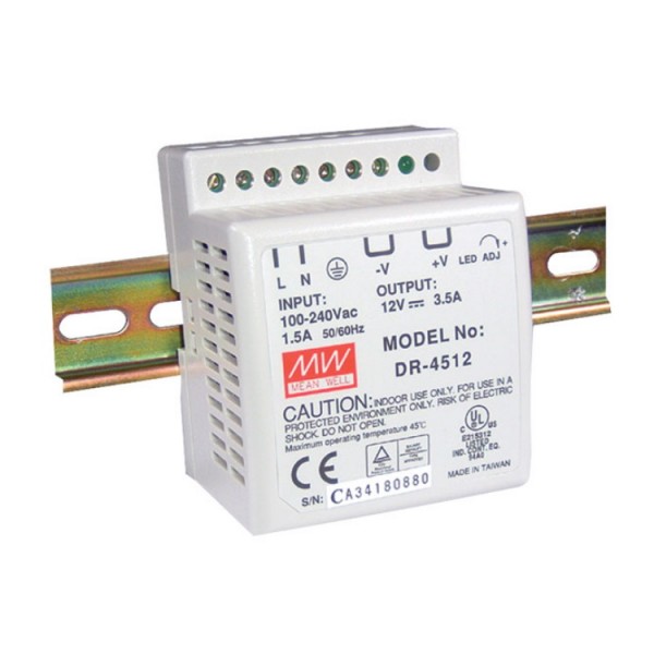 Tápegység 230/12VDC 40W 3,3A TS35