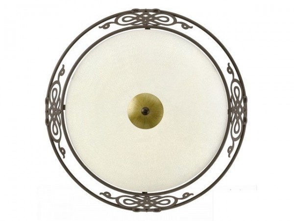 Lámpatest E27 60Wx2 antik barna MESTRE