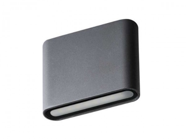 Kültéri fali lámpa LED 8W antracit GARTO