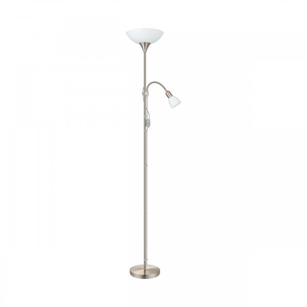 Állólámpa E27 100W E14 40W nikkel UP 2