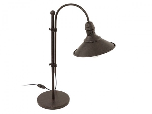 Asztali lámpa E27 60W barna STOCKBURY