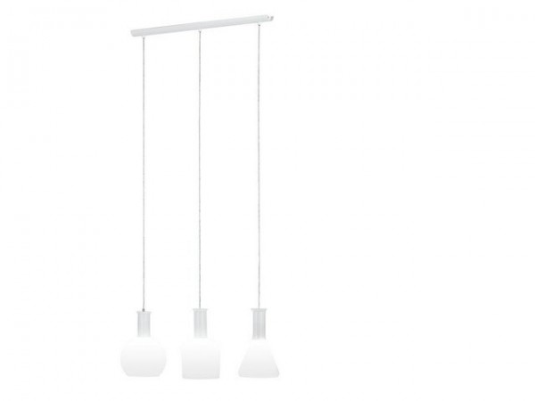 Függeszték E27 60Wx3 fehér PASCOA