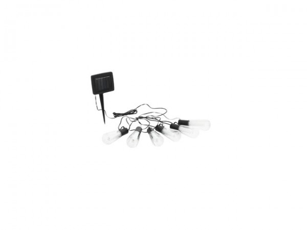 Szolár fényfüzér LED 0,6Wx6 3000K IP44