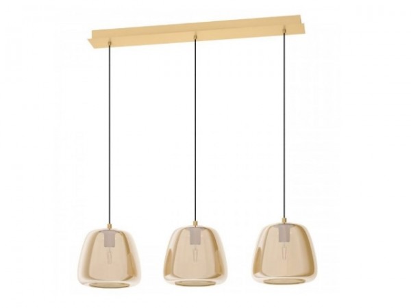 Függeszték E27 40Wx3 sárgaréz ALBARINO