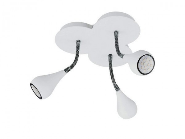 Lámpatest GU10 5Wx3 fehér PERO