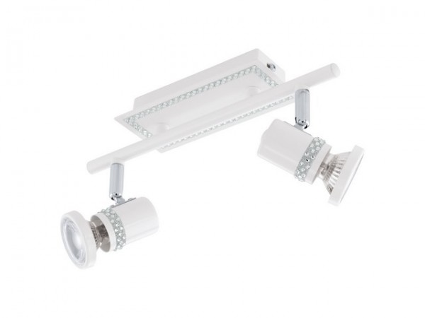 Lámpatest GU10 3,3Wx2 fehér BONARES