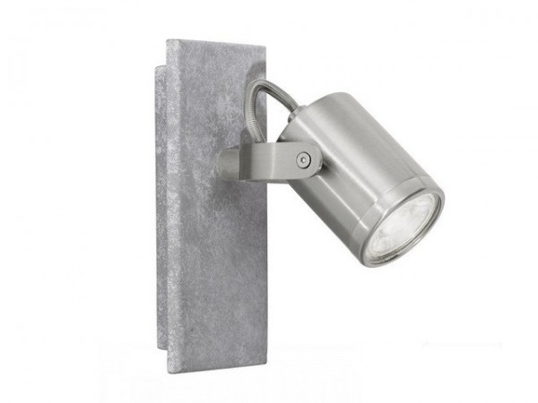 Lámpatest GU10 LED 3,3W beton PRACETA