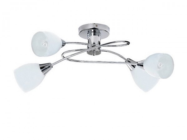 Mennyezeti lámpa E14 40Wx4 króm AMY