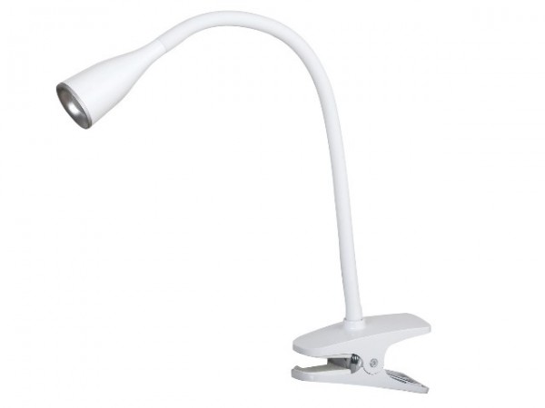 Csiptetős lámpa LED 4,5W fehér JEFF