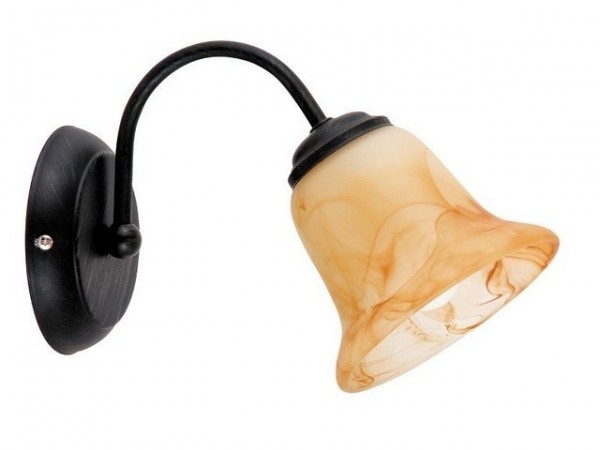 Falikar E14 40W fekete COLETTE