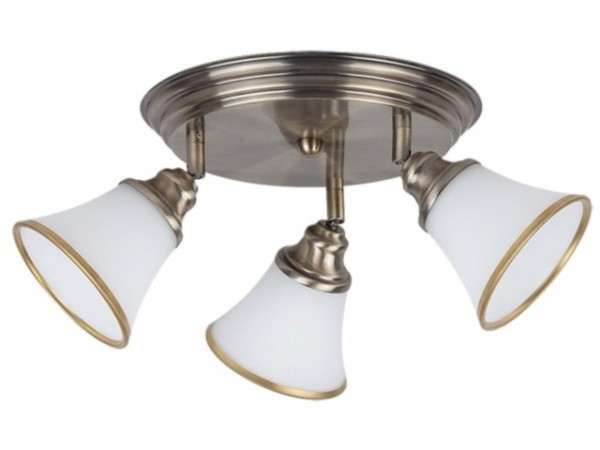 Lámpatest E14 40Wx3 bronz GRANDO