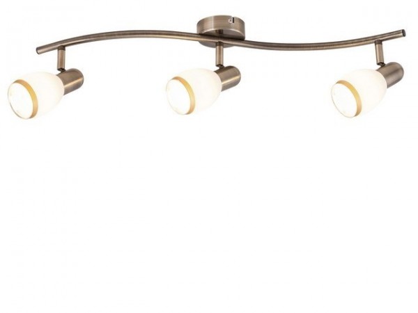 Lámpatest E14 40Wx3 antik réz ELITE