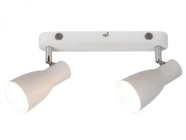 Lámpatest E27 20Wx2 fehér EBONY