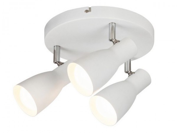 Lámpatest E27 20Wx3 fehér EBONY