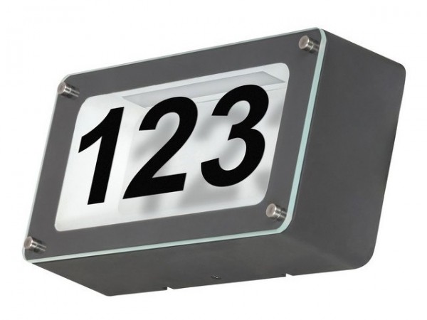 Fali lámpa LED 6W antracit HANNOVER