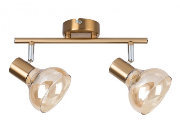 Lámpatest E14 40Wx2 arany HOLLY