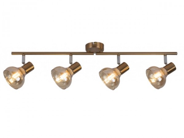 Lámpatest E14 40Wx4 arany HOLLY