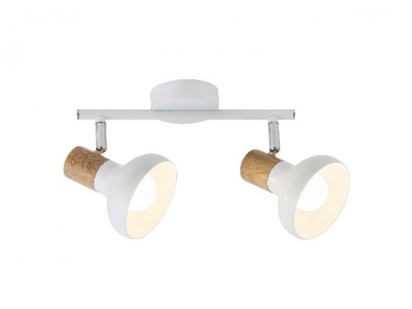 Lámpatest E14x2 fehér HOLLY