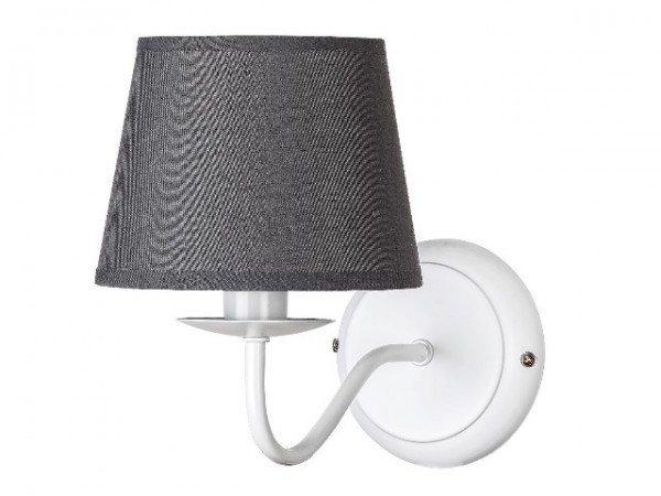 Fali lámpa E14 40W fehér-szürke FLAVIO