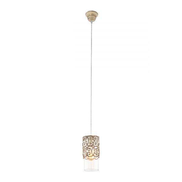 Függeszték E27 60W barna patina VINTAGE