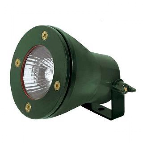 Kültéri lámpa fali GY6,3 50W zöld AKVEN