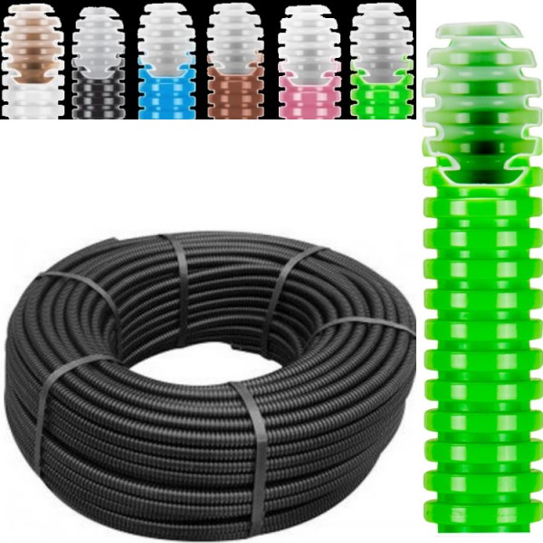 Gégecső 40 müanyag /betonba/ZÖLD 25m