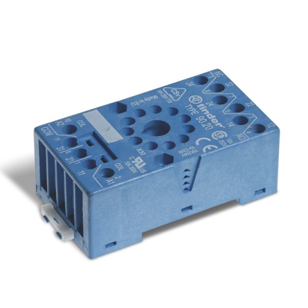 Relé foglalat TS35 8P