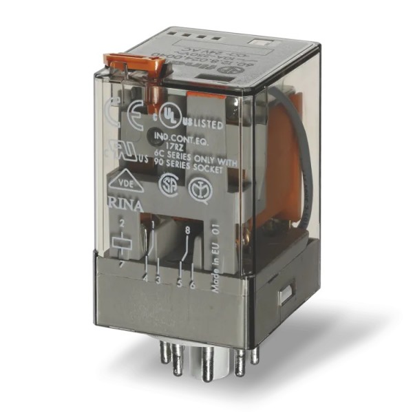 Relé 24V DC 2Z-2NY 10A