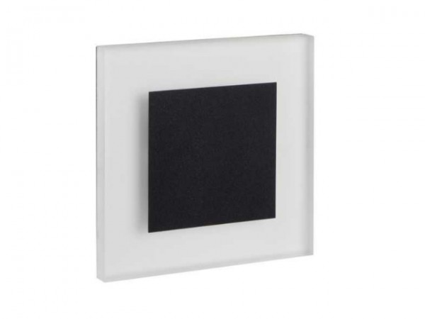 Lépcsővilágító LED 0,8W fekete APUS