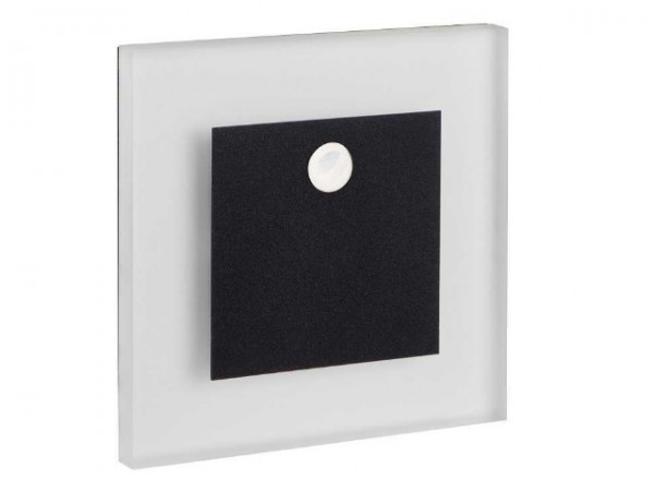 Lépcsővilágító LED 0,8W fekete APUS