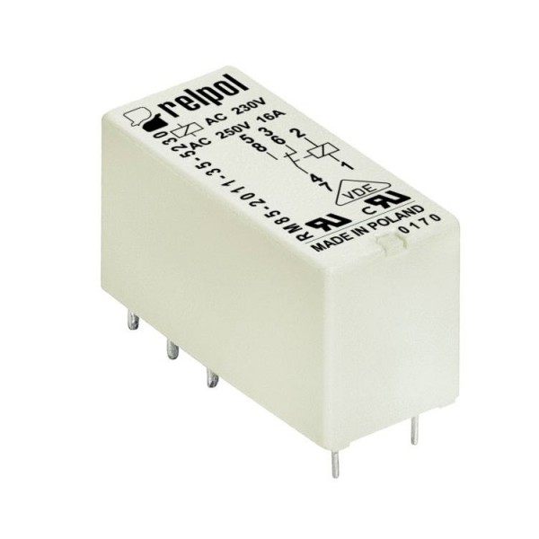 Relé 12V DC 1Z-1NY 16A