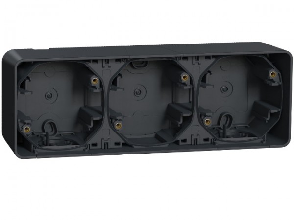 Kiemelőkeret 3-as v grafit IP55 (vizszin