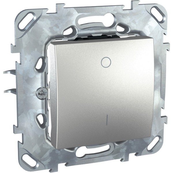 Kapcsoló s 2p alumínium