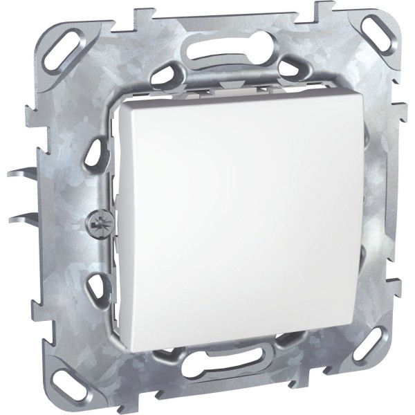 Kapcsoló s 1p nyomó fehér