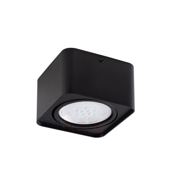 Lámpatest GU10 25W fekete TUBEO ES